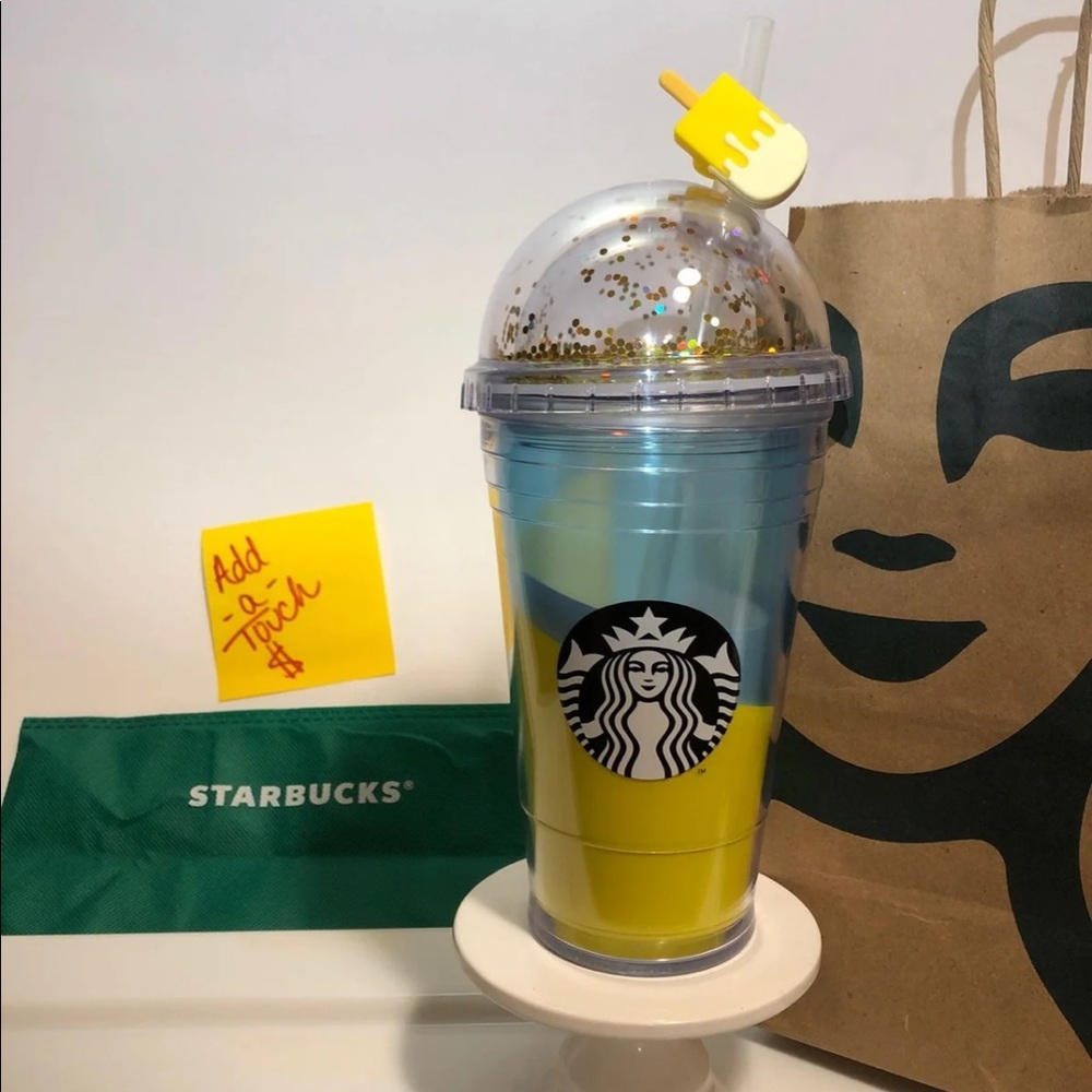 Starbucks Popsicle Glitter Dome Tumbler - Picture 7 of 9